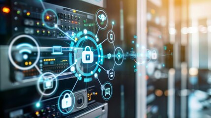 Obraz premium smart technology, IoT, innovation, connected devices, future tech, smart solutions, innovative gadgets, digital transformation, tech advancements, continuous improvement