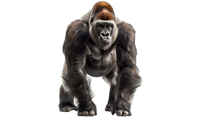 Fototapeta premium Gorilla, standing