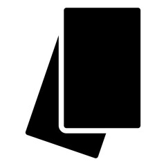 Card icon solid style