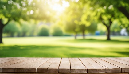 Blissful Greens: Abstract Bokeh in a Summer Park Landscape