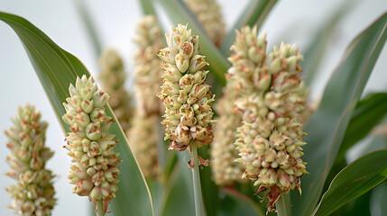 grain sorghum plant oragami