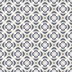 Fabric ikat ethnic seamless pattern design. Geometric ethnic traditional design for background, wallpaper, carpet, clothing, batik, textile, embroidery, sarong