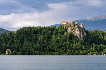 Lake Bled Castle Slovenia