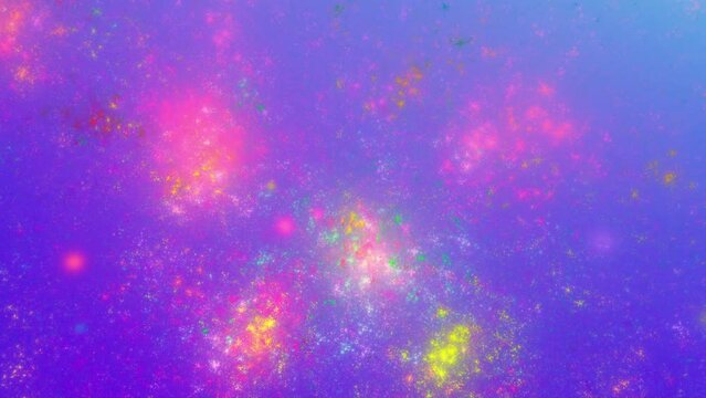 Futuristischer animierter Lichteffekt in hell leuchtender Energiestruktur. Geschwindigkeitseffekt. Abstrakte leuchtende Lichtlinien, bewegte Energiestrahlen, innovativ, blau, violett