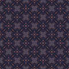 Fabric ikat ethnic seamless pattern design. Geometric ethnic traditional design for background, wallpaper, carpet, clothing, batik, textile, embroidery, sarong