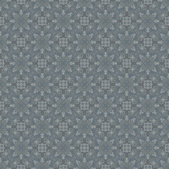 Fabric ikat ethnic seamless pattern design. Geometric ethnic traditional design for background, wallpaper, carpet, clothing, batik, textile, embroidery, sarong