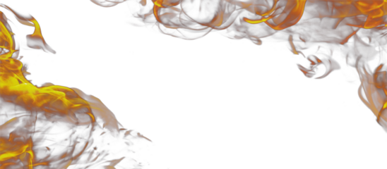 Fire texture overlays. Fire flame on transparent background.