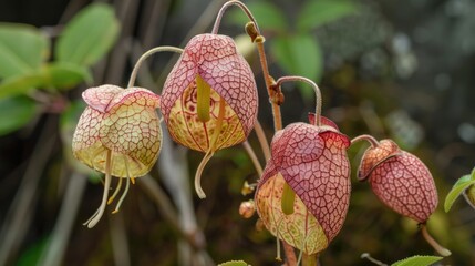 ACULEPEIRA CEROPEGIA GROWING IN THE GARDEN