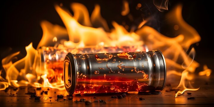 Fire hazard warning Avoid using battery if it catches fire or overheats. Concept Prevent Fire Hazards