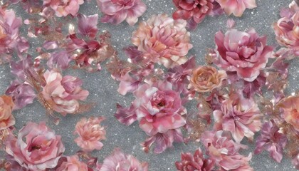 3d floral wallpaper pattern