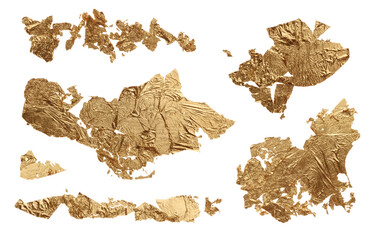 PNG Art Bronze glittering  smear brushstroke stain painting blot isolated on transparent...
