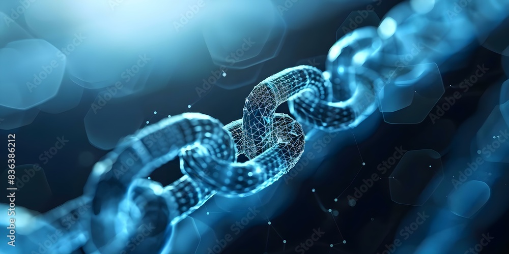 Poster leveraging blockchain technology for improved transparency and accountability in sustainable supply 