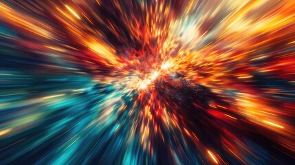 Abstract background with motion blur