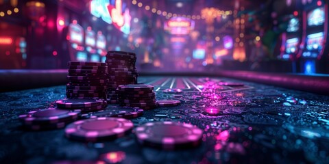 Chips, Cash, and Thrills at the Poker Table, generative ai