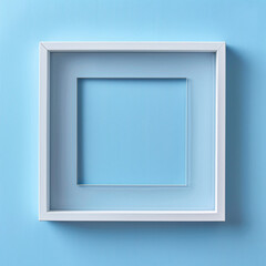 picture frame mockup on colorful background