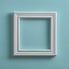 picture frame mockup on colorful background