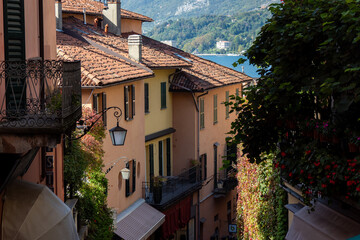 Bellagio, Lake Como - The beautiful Italian village of Lake Como during summer