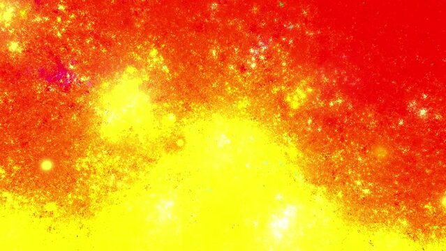 Futuristischer animierter feuerroter Lichteffekt in hell leuchtender Energiestruktur. Geschwindigkeitseffekt. Abstrakte leuchtende Lichtlinien, bewegte Energiestrahlen, Lava, hei&szlig;, brennen