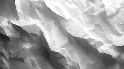 The background is white, while the digital lines are low poly