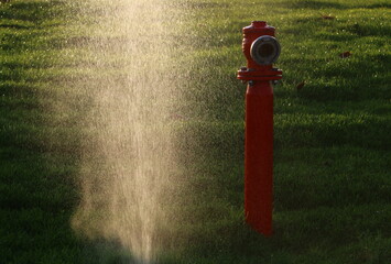 Metal water pipes and taps