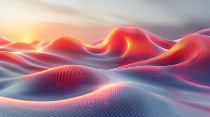An abstract concept modern illustration for the information era.