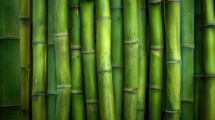 Obraz premium Bamboo texture background in close up