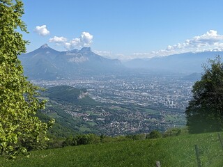 Grenoble depuis Vercors