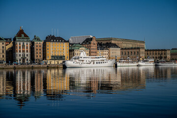 Fototapeta premium View of Stockholm with the royal palace
