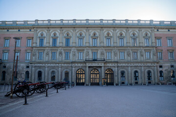 View of Stockholm with the royal palace
