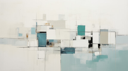 Abstract art background in shades of blue