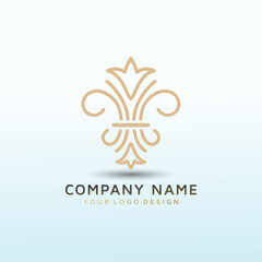 Fototapeta premium Modern, elegant, fun fashion sports line looking for memorable logo