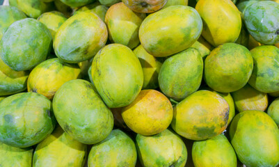 A bunch of indian gudadath mango