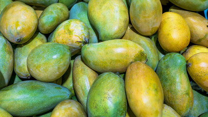 A bunch of indian mallika mango