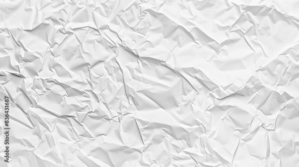 Poster a close up of a sheet of white paper with no writing or marks