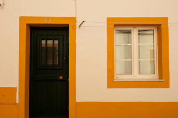 Traditional house in Évora, Portugal