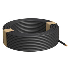 Realistic 3d wire or cable rendering for electric design, business, etc.