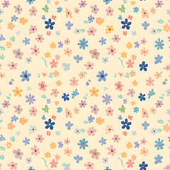 floral garden bloom flower pattern seamless wallpaper design illustration ornament decor