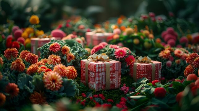 "Creative image related to a celebration of agriculture or Earth Day, showcasing the connection between nature, farming, and the gift of the land."AI generated 

