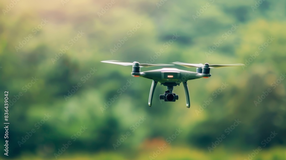 Poster with its advanced gps capabilities a precision aerial spraying drone can accurately map and target s