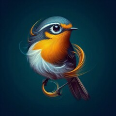 Obraz premium High resolution bird wallpaper for phone