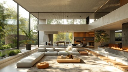 An interior of a house in the Netherlands on November 22, 2016