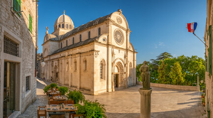 Cathedral of Saint James in Sibenik, Dalmatia, Croatia.