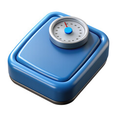 Bathroom scales  Hyperrealistic Highly Detailed Isolated On Transparent Background Png File