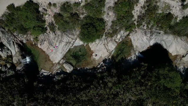 Aerial video of the Panda-Grace National Park, Portugal