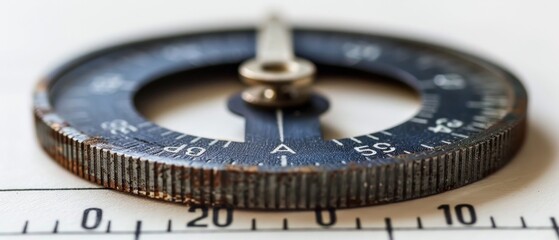 Obraz premium Gleam Gauge: Measuring business brilliance.