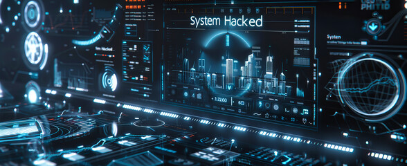 Hacker breaching security of banking corporate network engaging in DOS attacks and planting viruses.