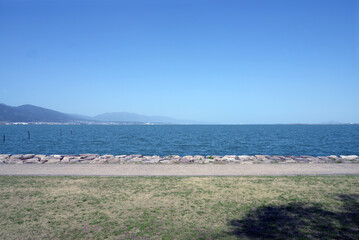 琵琶湖湖畔　滋賀県大津市