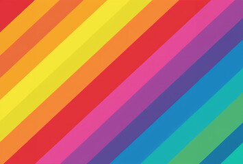 Colorful Rainbow Themed Minimalist Backgrounds