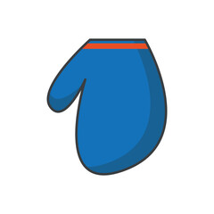 glove oven illustration