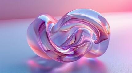 Web banner background abstract 3d on plain soft navy and purple gradient background.